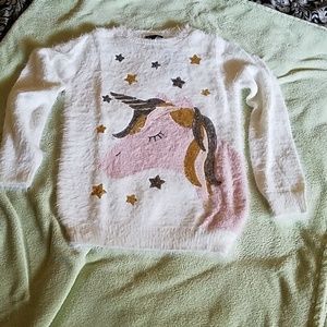 Knitwear by F & F Unicorn Sweater
